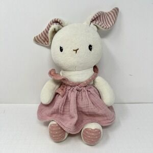 Cuddle Corner Easter Bunny Plush Organic Blended Rabbit 9" Stuffed Animal Toy